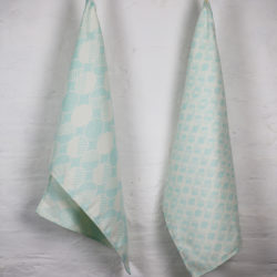 Soho tea towel large pattern