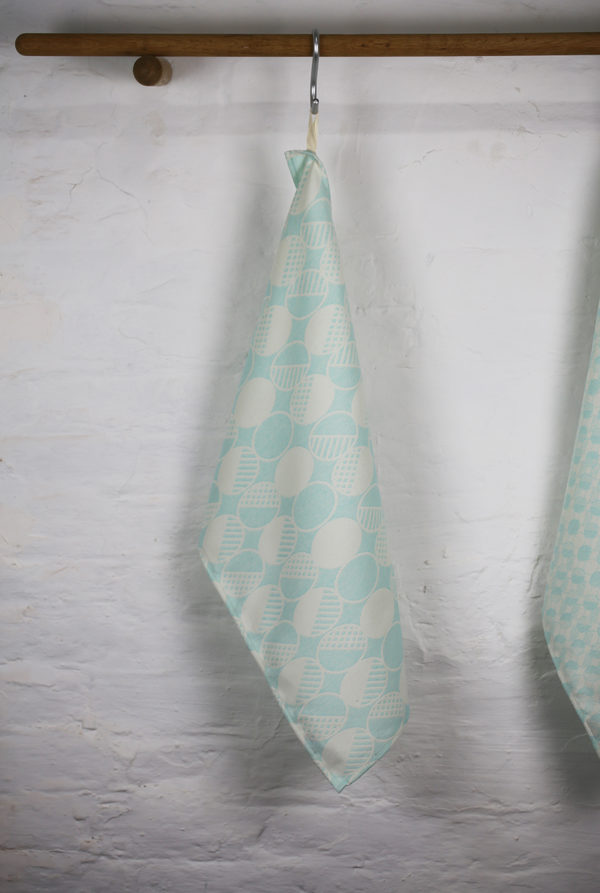 Soho tea towel large pattern