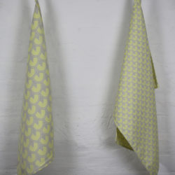 Battersea tea towel large pattern