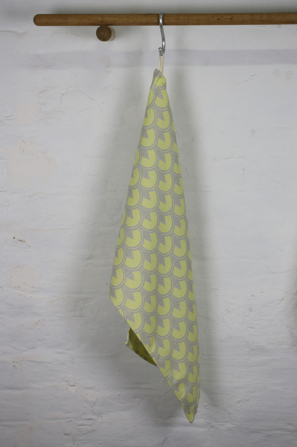Battersea tea towel large pattern