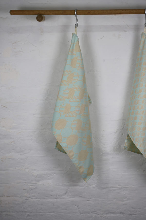 Soho tea towel large pattern
