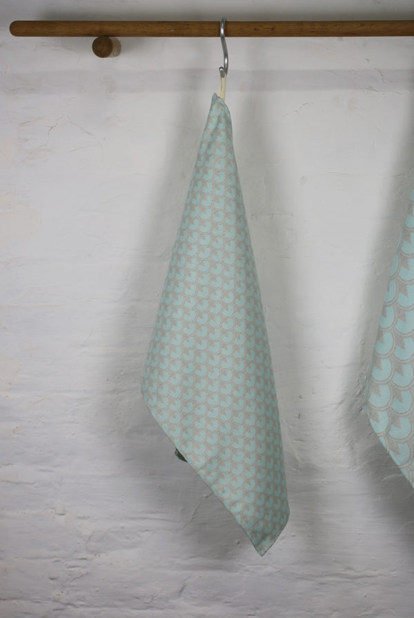 Battersea tea towel small pattern