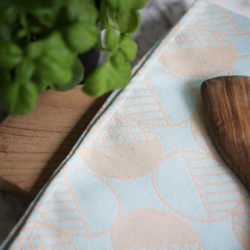 Soho tea towel large pattern