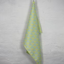 Shoreditch tea towel large pattern