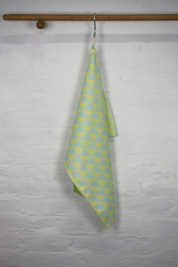 Shoreditch tea towel large pattern