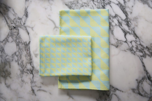 Shoreditch tea towel small pattern