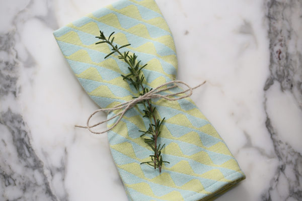 Shoreditch napkin small pattern