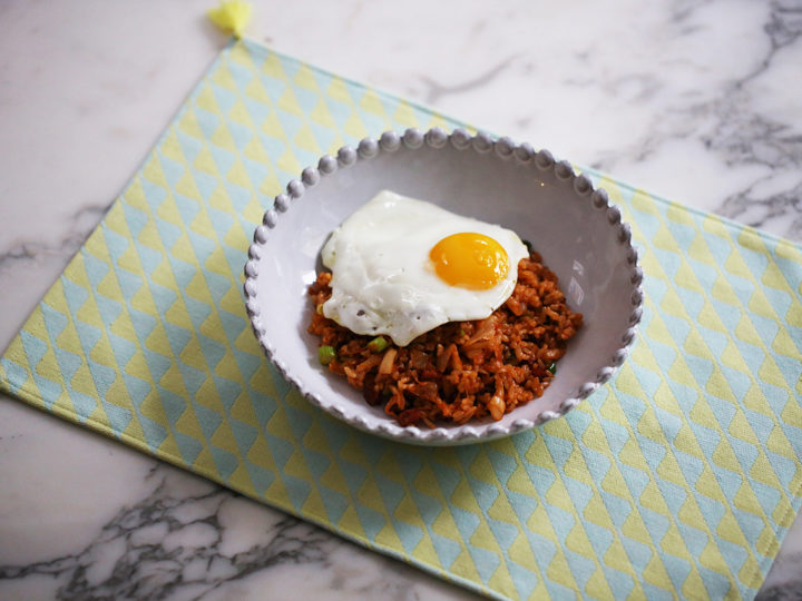 Kimchi fried rice (feat. chorizo)