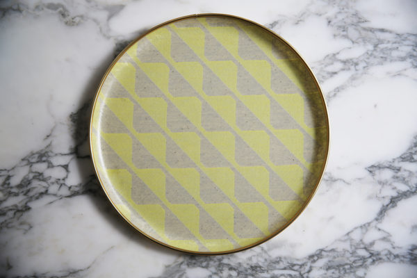 Shoreditch round serving tray