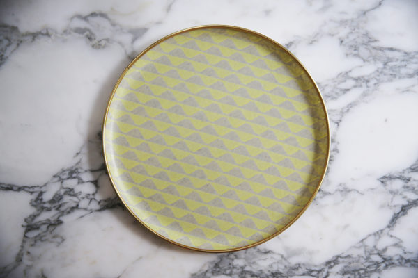 Shoreditch round serving tray