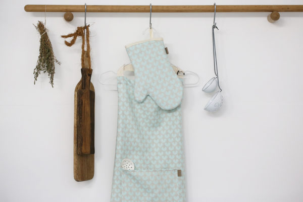 Battersea Blue Apron small pattern