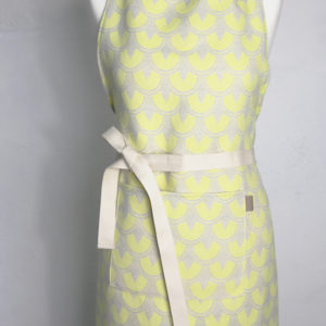 Battersea Yellow Apron large pattern